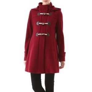 Momo Maternity "Maisy" Wool Blend Toggle Coat